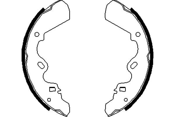 KAVO PARTS Jarrukenkäsarja BS-3901